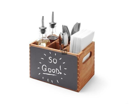 Przybornik na bar pojemnik na rurki i sztućce