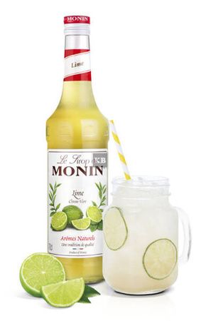 Syrop z Zielonej Limonki Monin - Lime Citron Vert 0,7L