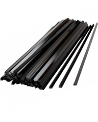 Mieszadełko plastikowe czarne 18cm 100szt.