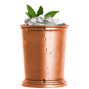 Julep kubek- stal nierdzena, złoto różowe 410ml