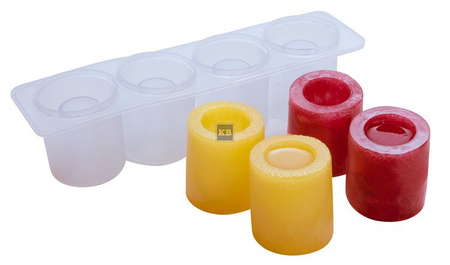 Forma silikonowa do lodu - lodowe kieliszki