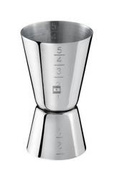 Jigger miarka barmańska do alkoholu 25- 50ml z podziałkami
