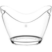 Wiaderko cooler do lodu akrylowy mały bezbarwny