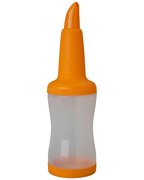 Butelka na sok dyspenser 1L pomarańczowa