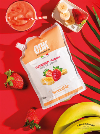 Smoothie truskawka-banan ODK 1L