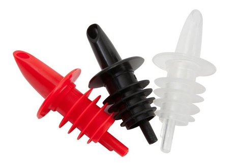 Nalewak gumowany, dozownik miękka guma - bezbarwny