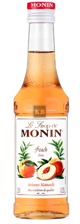 Syrop brzoskwiniowy Monin Peach 0,25L