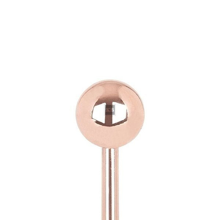 Wykałaczka stalowa kulka Copper 10,8cm