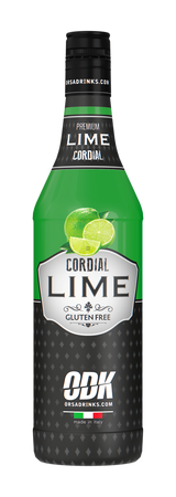 Koncentrat Lime Cordial ODK- limonkowy 0,75L