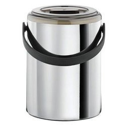 Pojemnik - wiaderko do kostek lodu ze szczypcami 2 l