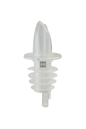 Nalewak gumowany, dozownik miękka guma - bezbarwny