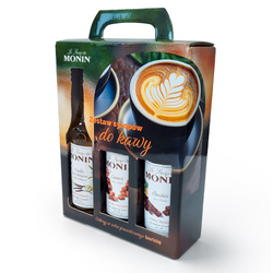 Zestaw syropów do kawy 3 Monin Coffee Set 3x250ml
