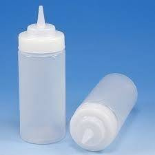 Butelka do dekorowania sosami plastikowa 125ml