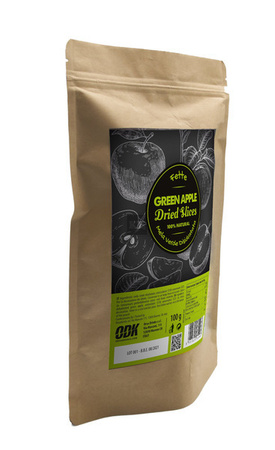Suszone plasterki zielonego jabłka ODK 100g