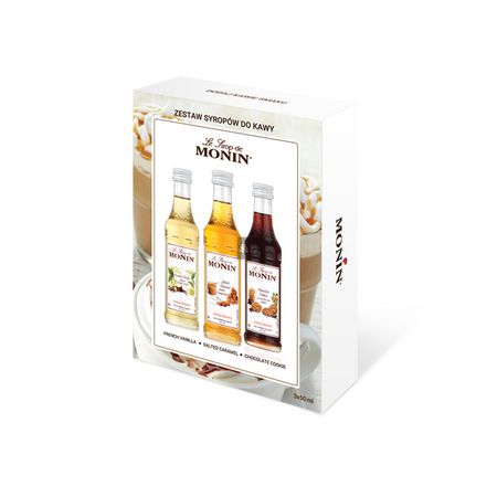Zestaw syropów Monin- Coffee Set 3x50ml