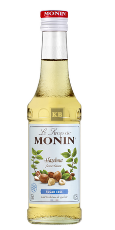 Syrop Bezcukrowy Orzechowy Monin Sugar Free Hazelnut 0,25L
