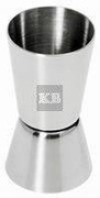 Jigger miarka barmańska 25/50 ml klasyczna