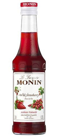 Syrop poziomkowy Monin Wild Strawberry 0,25L