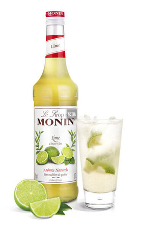 Syrop z Zielonej Limonki Monin - Lime Citron Vert 0,7L