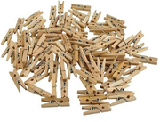 Spinacze Drewniane mini 25mm 200szt