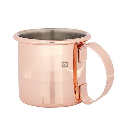 Jigger miarka barmańka mini mug kubek miedziany 10-50ml