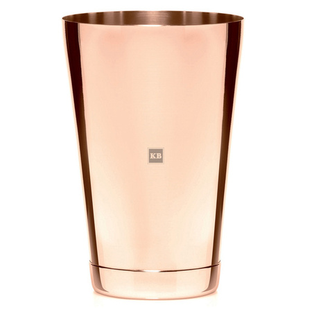 Shaker barmański 2 częściowy Tin Tin kolor miedziany