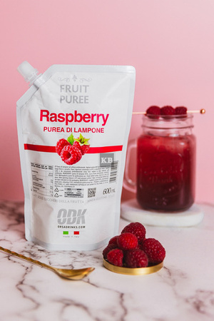 Puree malinowe 100% naturalne (raspberry) ODK 600ml