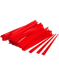 Wykałaczka koktajlowa plastikowa czerwona 9cm 100szt.