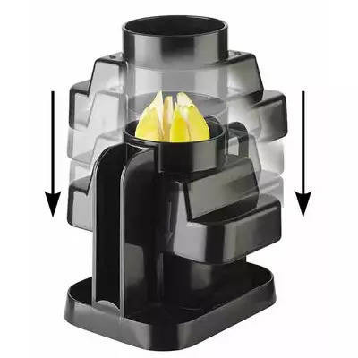 Krajalnica do cytrusów, czarna 20x20x19