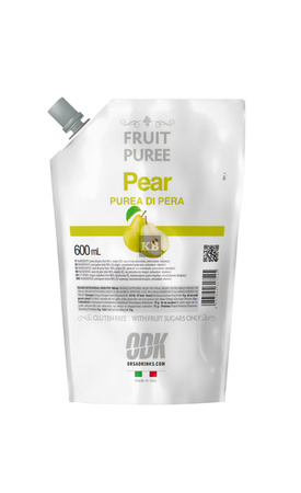 Puree gruszkowe 100% naturalne (pear) ODK 600ml