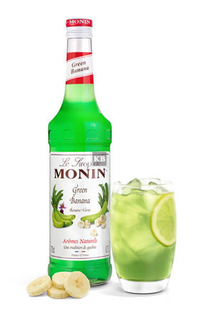 Syrop Zielony Banan Monin - Green Banana 0,7L