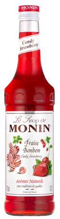 Syrop Cukierek Truskawkowy Monin - Candy Strawberry 0,7L