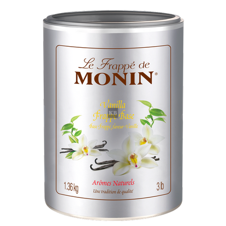Frappe Baza Waniliowa Monin 1,36kg - puszka