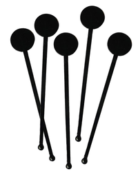 Mieszadełka plastikowe czarne 18cm 250sztuk