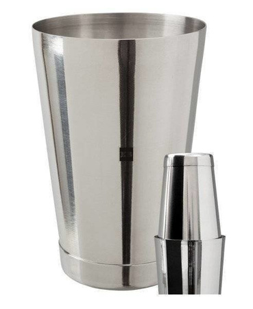 Shaker barmański 2 częściowy Tin Tin 800ml stalowy, polerowany