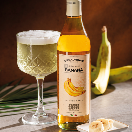 Syrop Bananowy ODK - Banana 0,75L