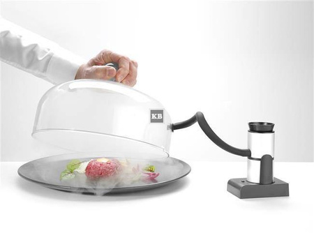 Maszynka wędzarnicza do dymienia koktajli smoking gun z wyjmowaną komorą