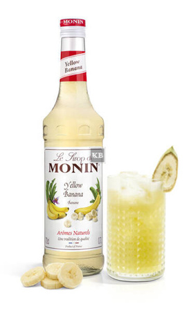 Syrop Żółty Banan Monin - Yellow Banana 0,7L