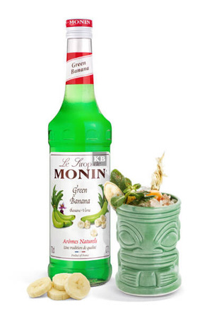 Syrop Zielony Banan Monin - Green Banana 0,7L