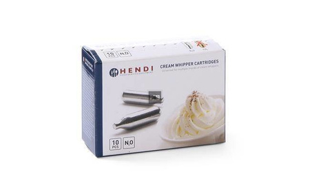 Naboje do syfonów do bitej śmietany N2O 10szt.