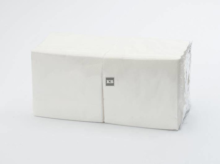 Serwetki 2 warstwowe 12cm x12cm 200szt białe