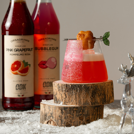 Syrop z Różowego Grejpfruta ODK - Pink Grapefruit 0,75L