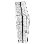 Shaker Tin Tin 2-częściowy, grawerowany, COLLABO, stal nierdzewna