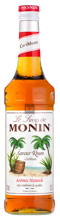 Syrop Rumowy Monin - Caribeean Rum 0,7L