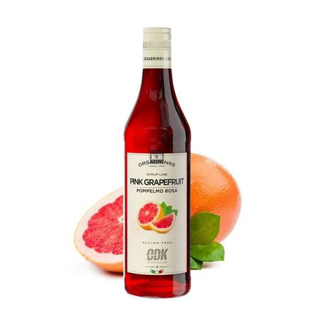 Syrop z Różowego Grejpfruta ODK - Pink Grapefruit 0,75L