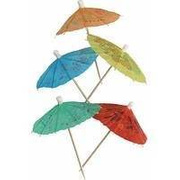 Wykałaczki z parasolką 10 cm 100szt