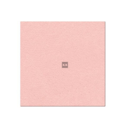 Serwetki bankietowe Airlaid 20x20 1 warstwowe 50szt pudrowy róż