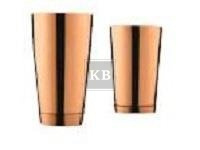 Shaker barmański 2 częściowy Tin Tin kolor miedziany