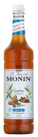Syrop Monin Bezcukrowy Piernikowy - Gingerbread Sugar Free 1L PET