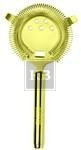 Sitko barmańskie strainer złote 20cm Gold